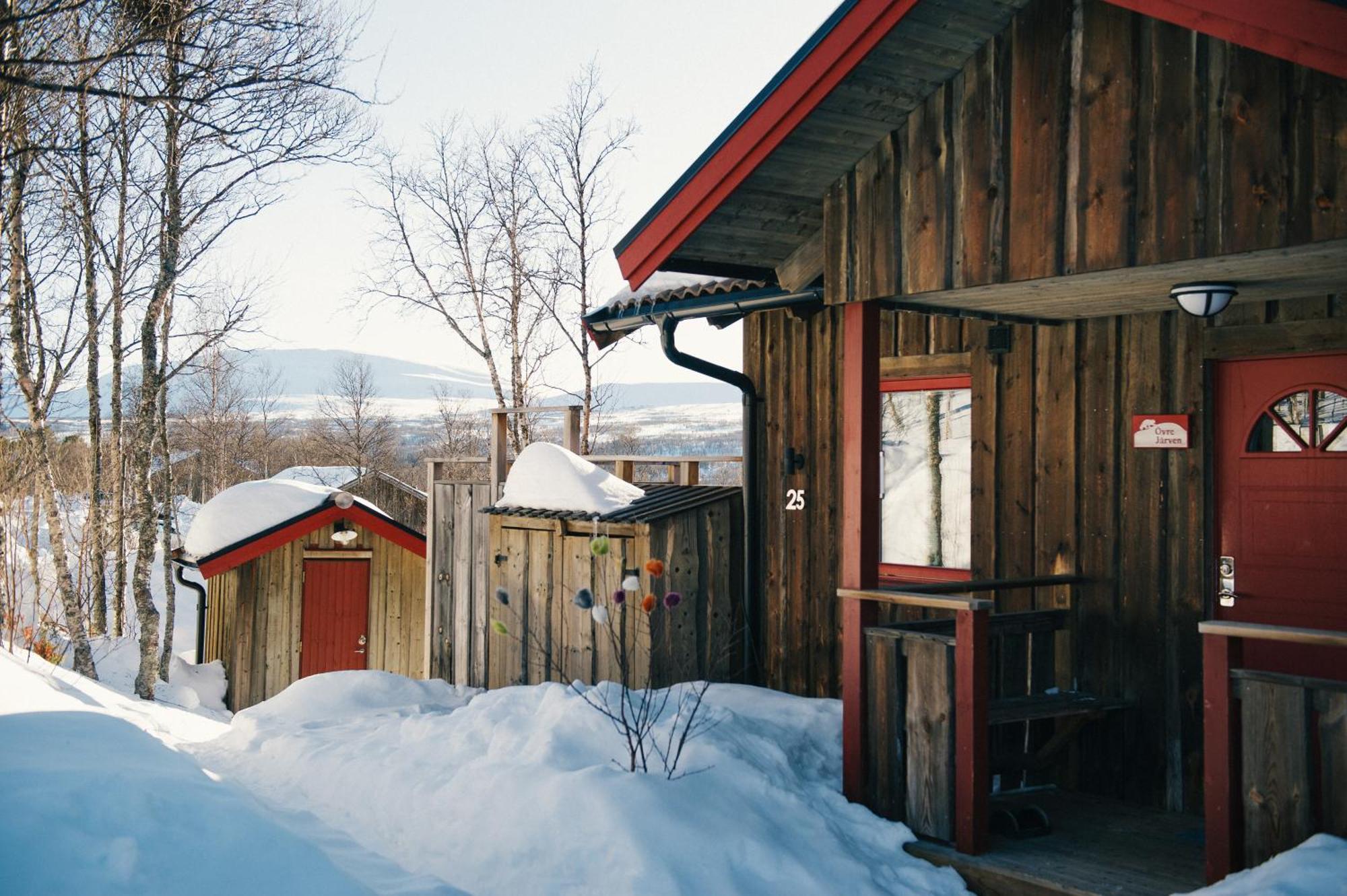 Fjaellfrid Stugby Villa Bruksvallarna Exterior foto